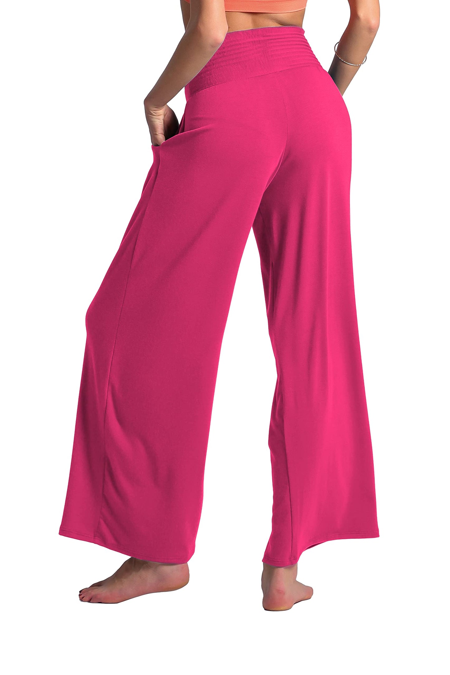 Pleated Wide Leg Pants